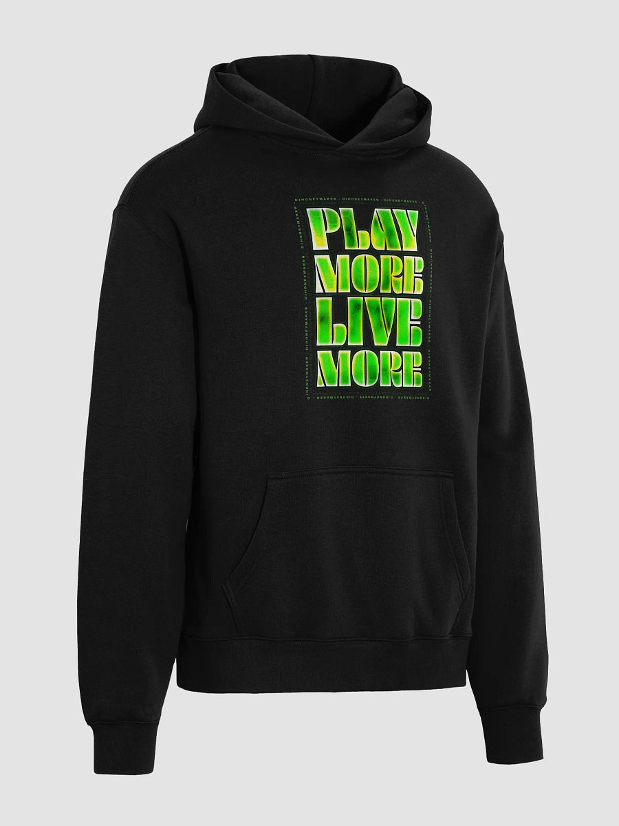 Play More Live More Unisex Premium Oversized Hoodie product image (15)