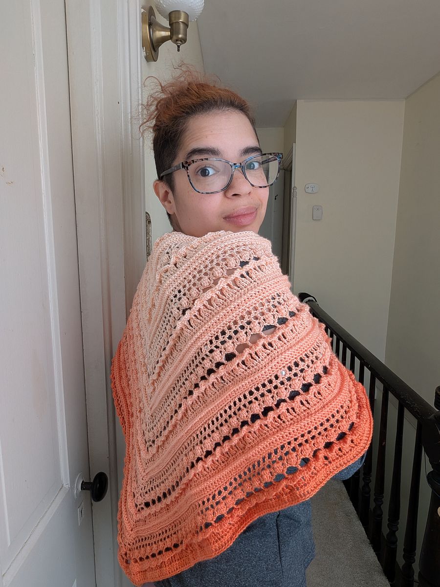 Silky Ombre Mother's Delight Shawl product image (3)
