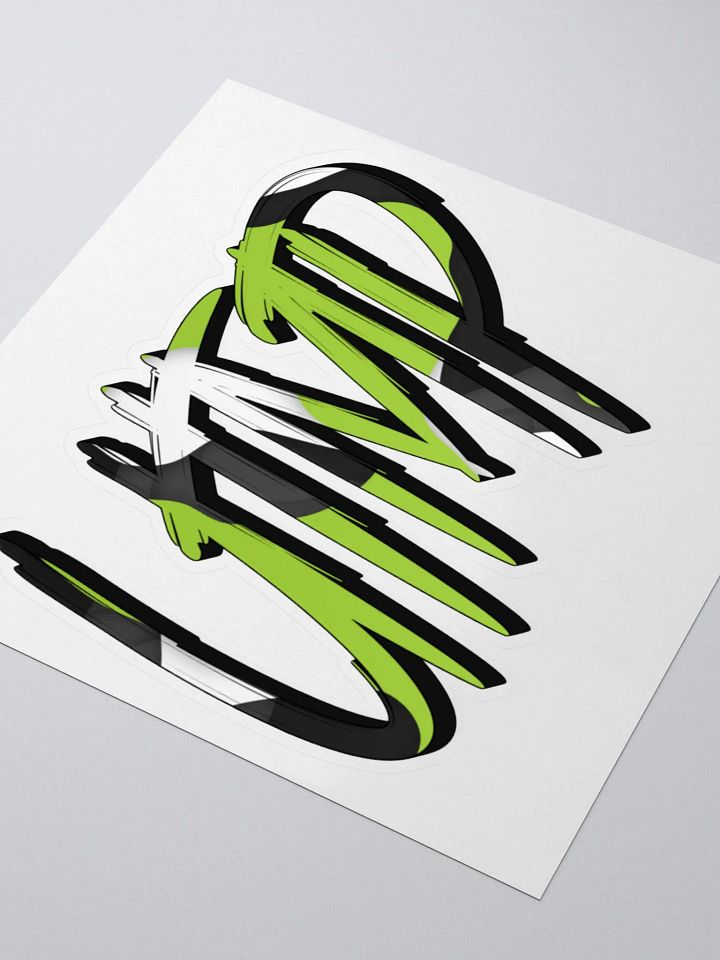 Kiss Cut Sticker - UTMP Logo Abstract Camo product image (1)