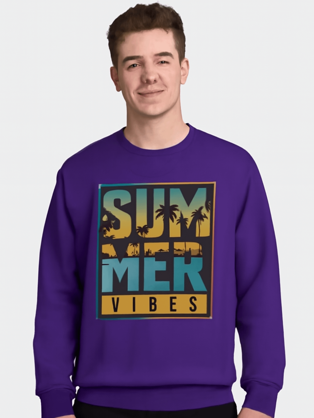 Summer Vibes Crewneck Sweatshirt product image (1)