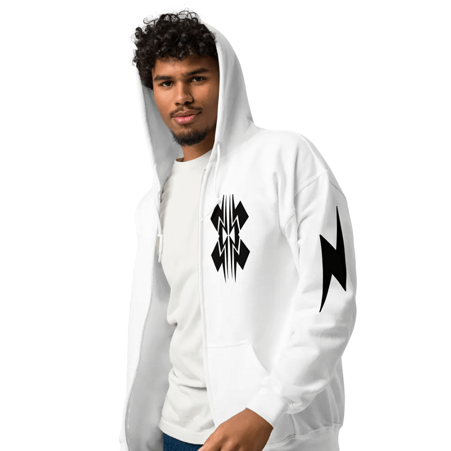 The Real Deal Zip-Up Hoodie [Black Symbol Var.] product image (4)
