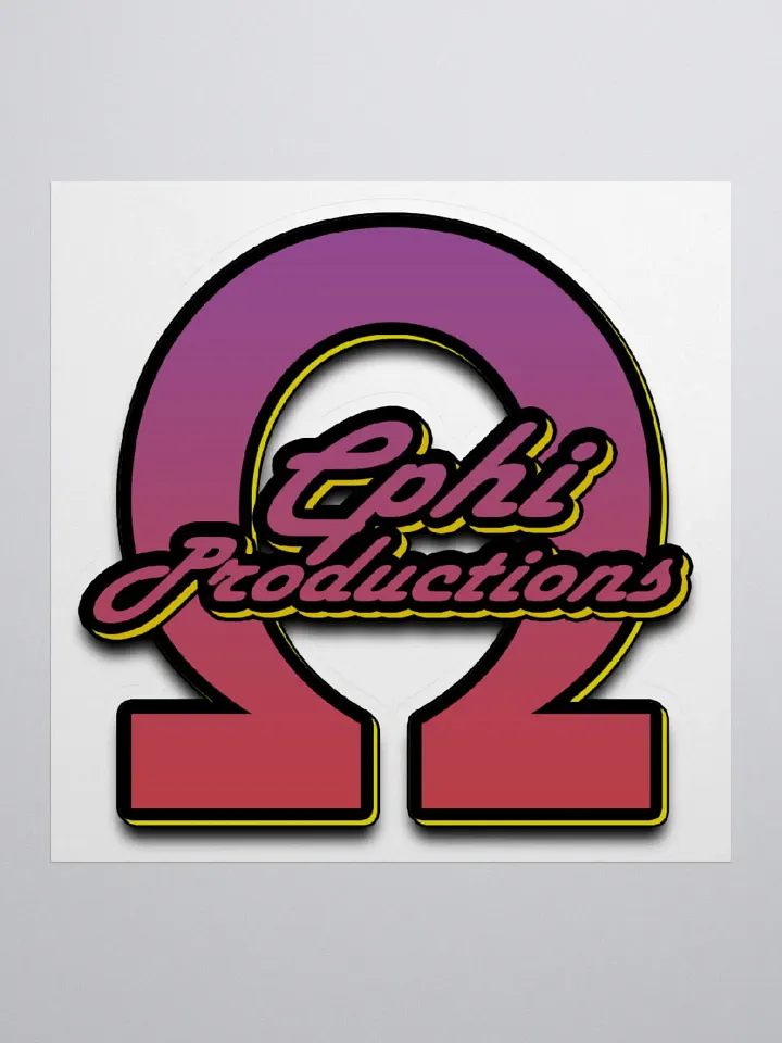 Kiss Cut Cphi Productions Sticker product image (1)