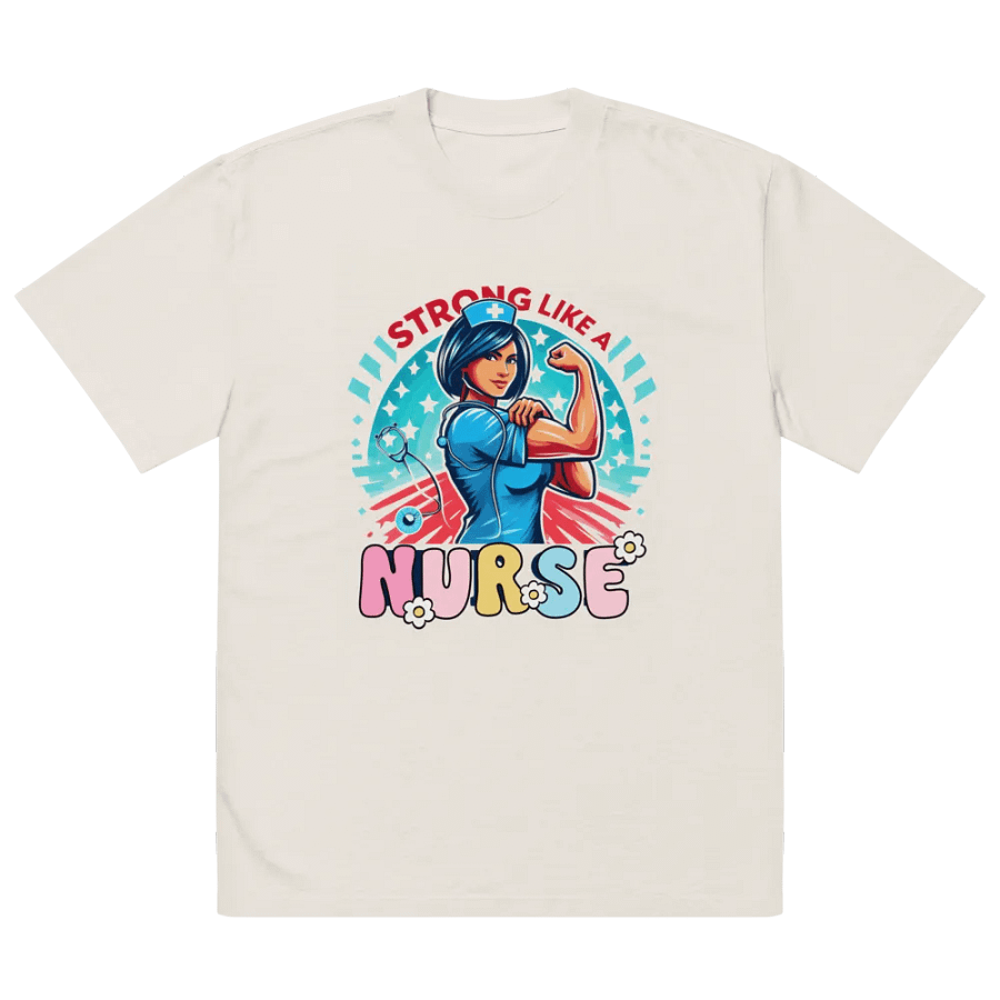 Strong Like a Nurse Oversized Tee product image (31)
