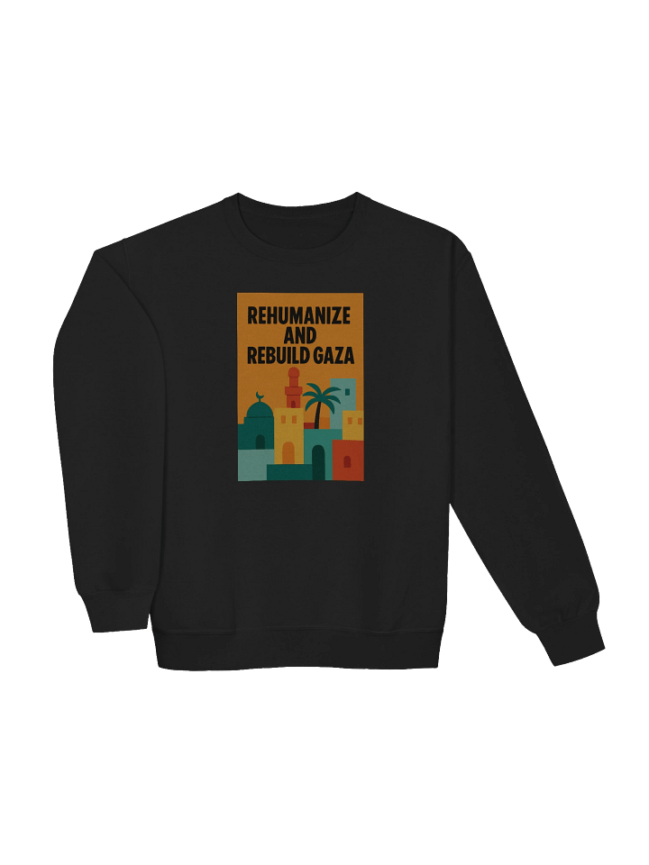 Rebuild Gaza Crew Neck Sweatshirt product image (2)
