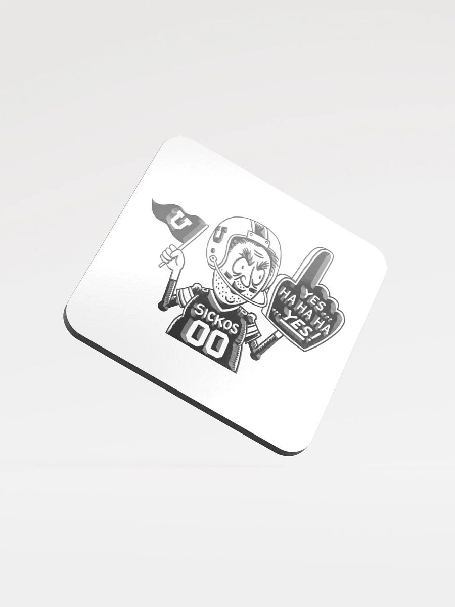 Sickos #1 Fan Glossed Cork Backed Coaster (One Item) product image (1)