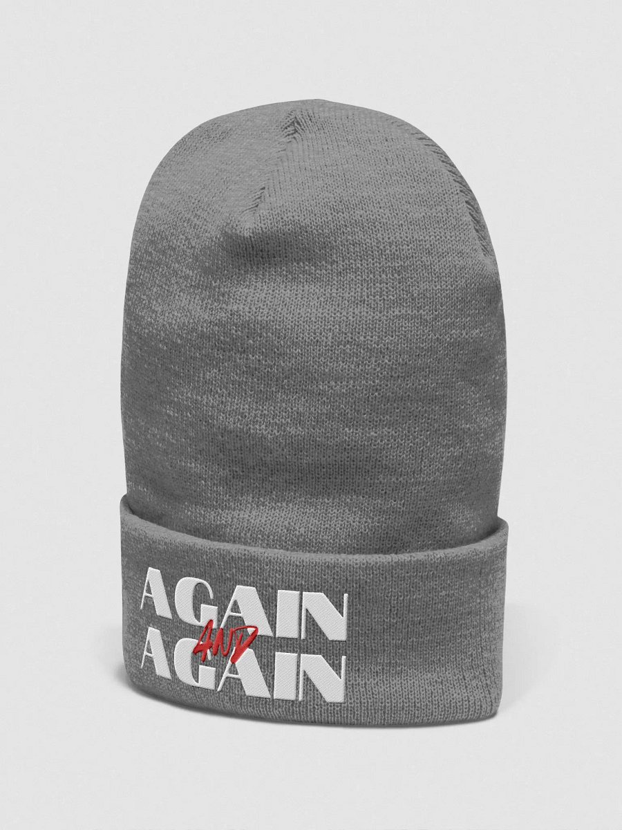 AGAIN Beanie (Embroidered) product image (5)
