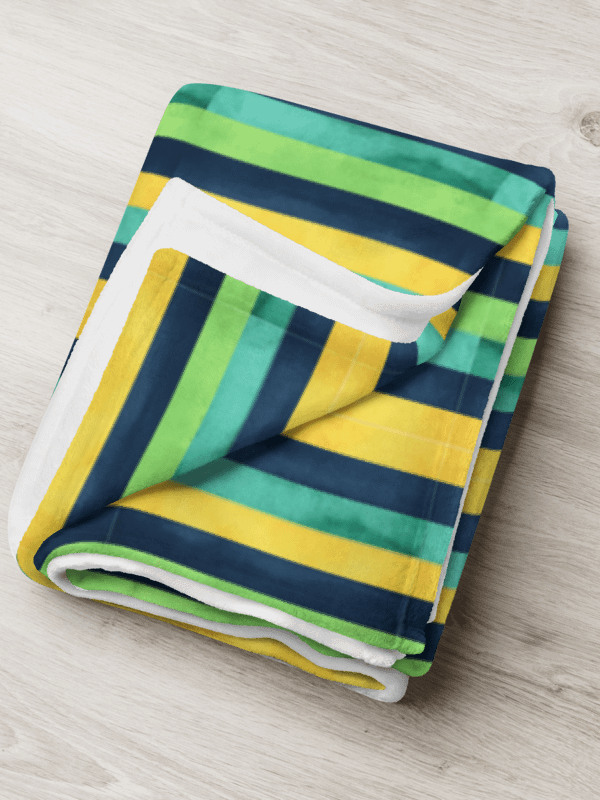 Stripes of Dyspraxia Blanket product image (1)
