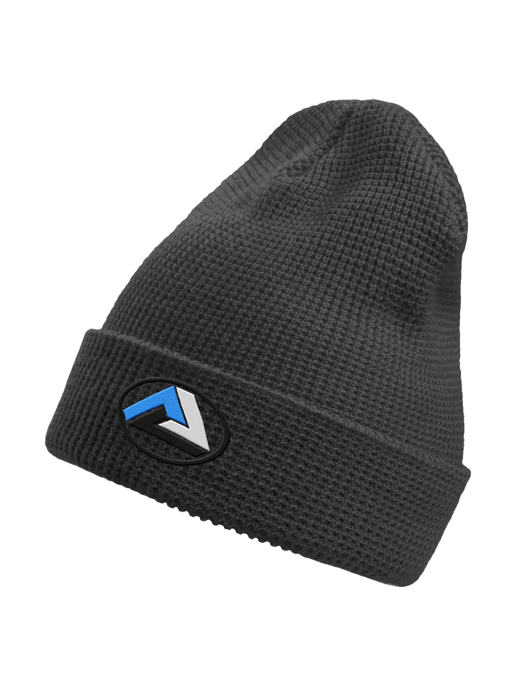 Blue Logo Embroidered Knit Beenie (Richardson) product image (2)