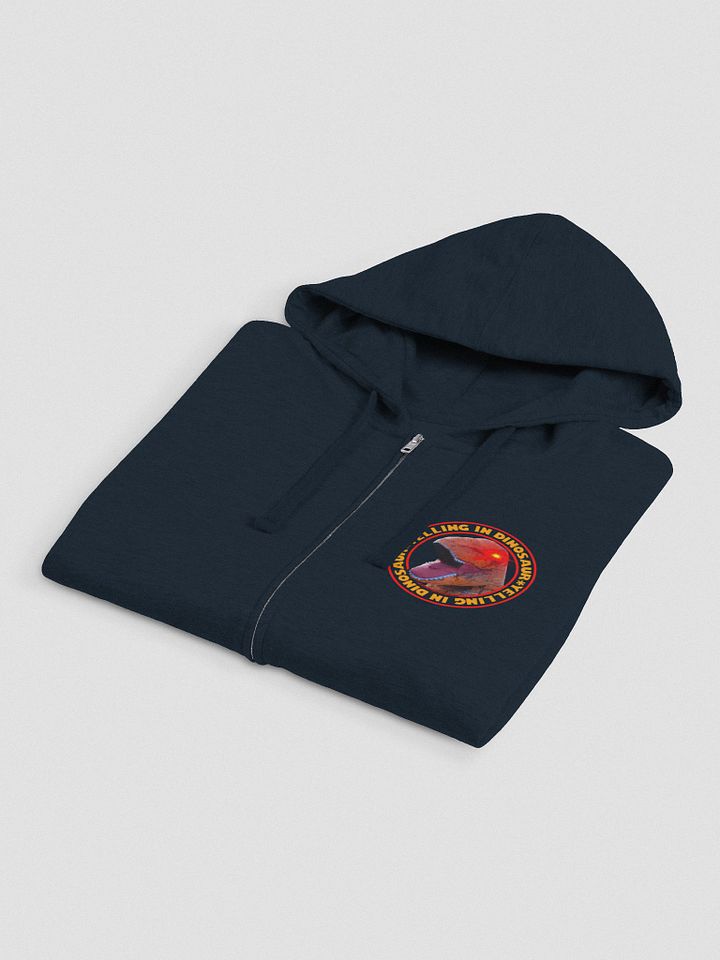 Yelling In Dinosaur Zip Up Hoodie product image (1)