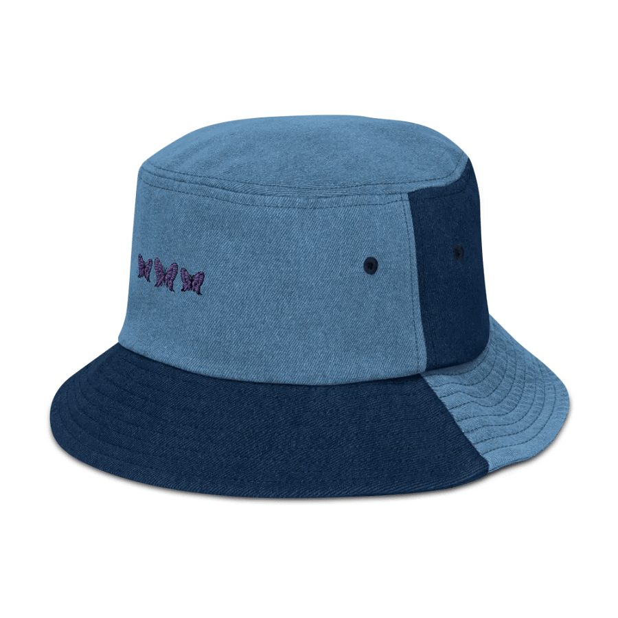 Lilac Butterfly Embroidered Hat product image (4)