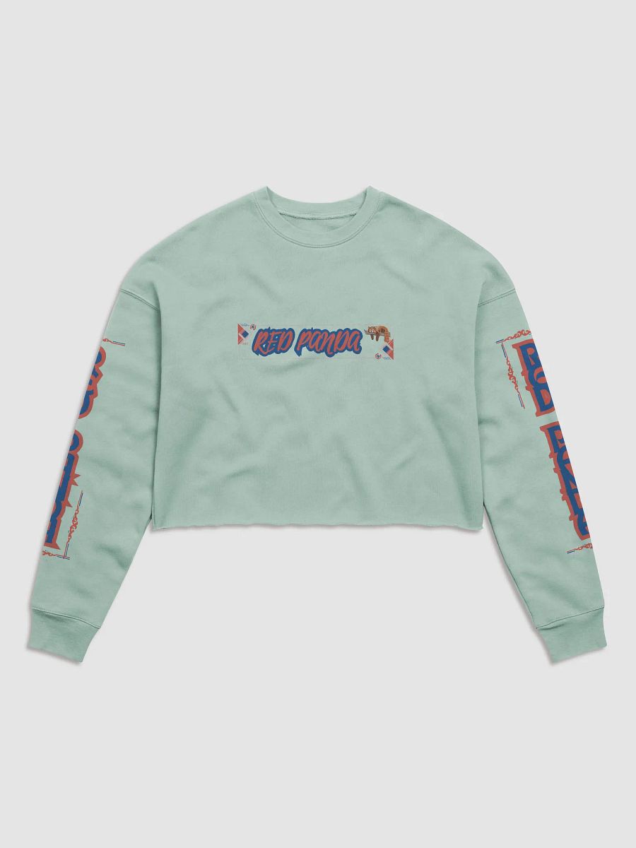 "Zzz" RED PANDA Crop Sweatshirt product image (1)