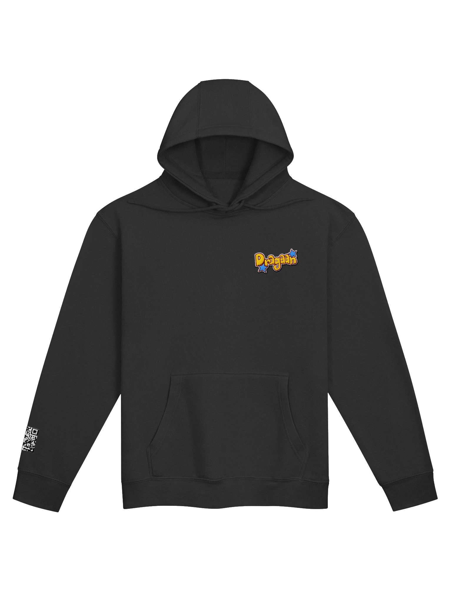 Premium Dragaan Hoodie with QR Code on Right Sleeve product image (1)