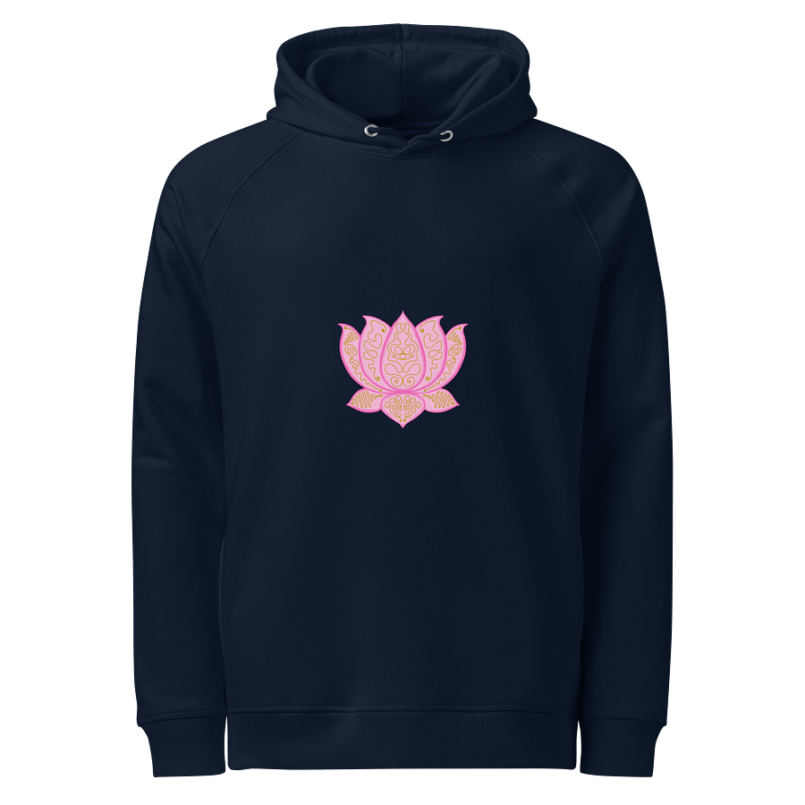 Golden Lotus Unisex Organic Hoodie product image (1)