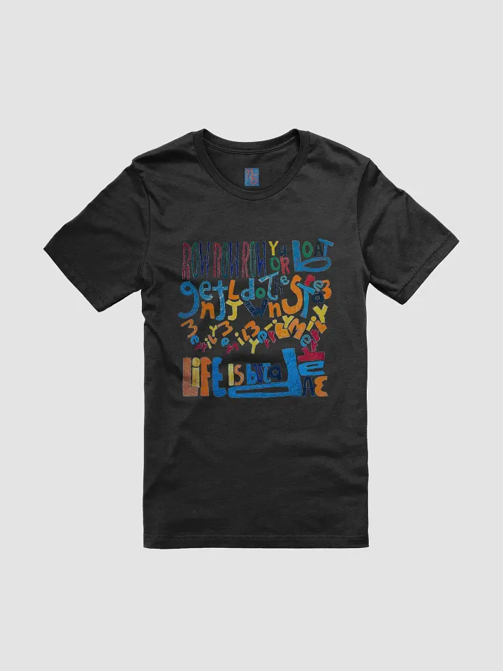 Row Row Row Your Boat Supersoft T-Shirt (black) product image (1)