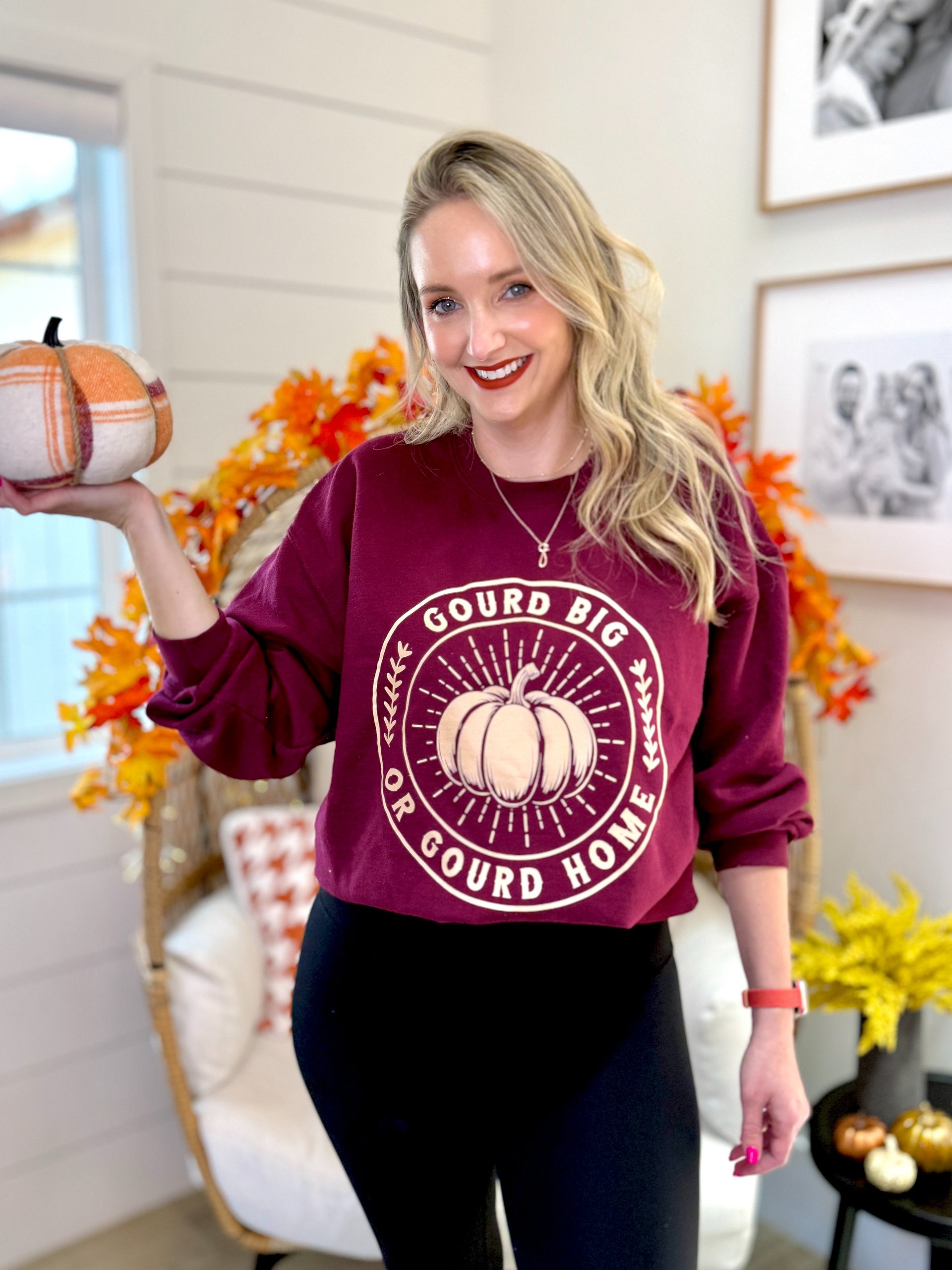 Gourd Big or Gourd Home Sweatshirt product image (1)