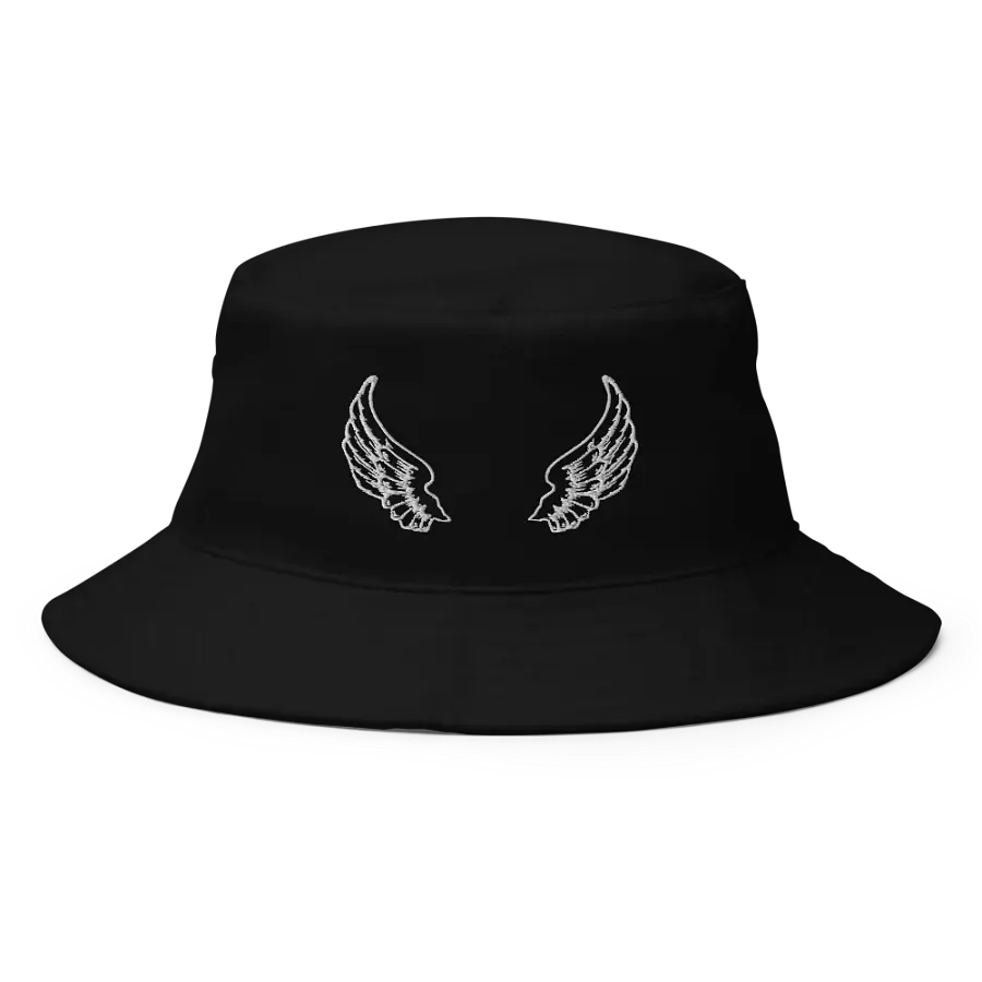Winged Bucket Hat (White) product image (1)