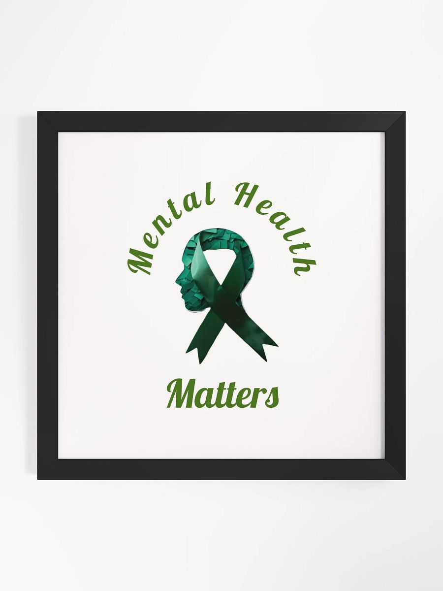 Empowerment Echoes: Mental Health Matters Poster product image (1)