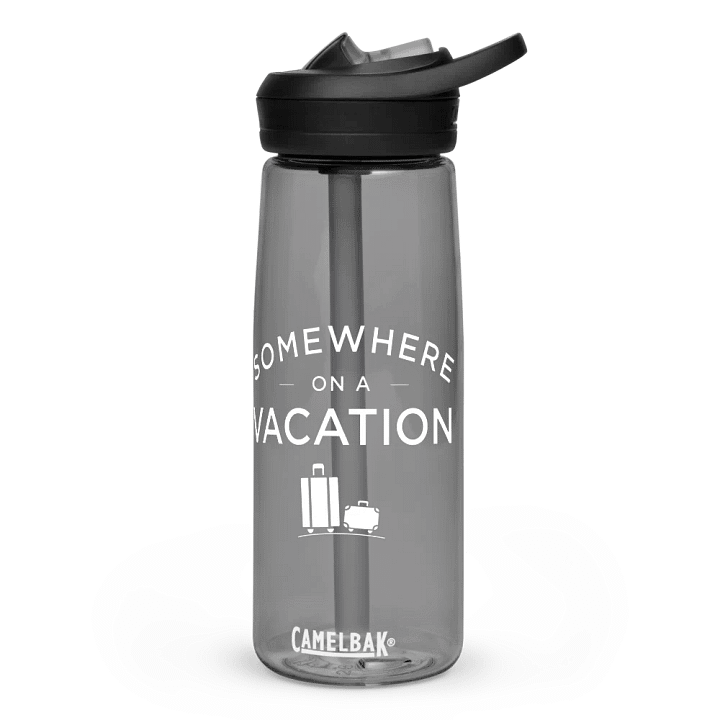 Somewhere on a Vacation Water Bottle product image (5)