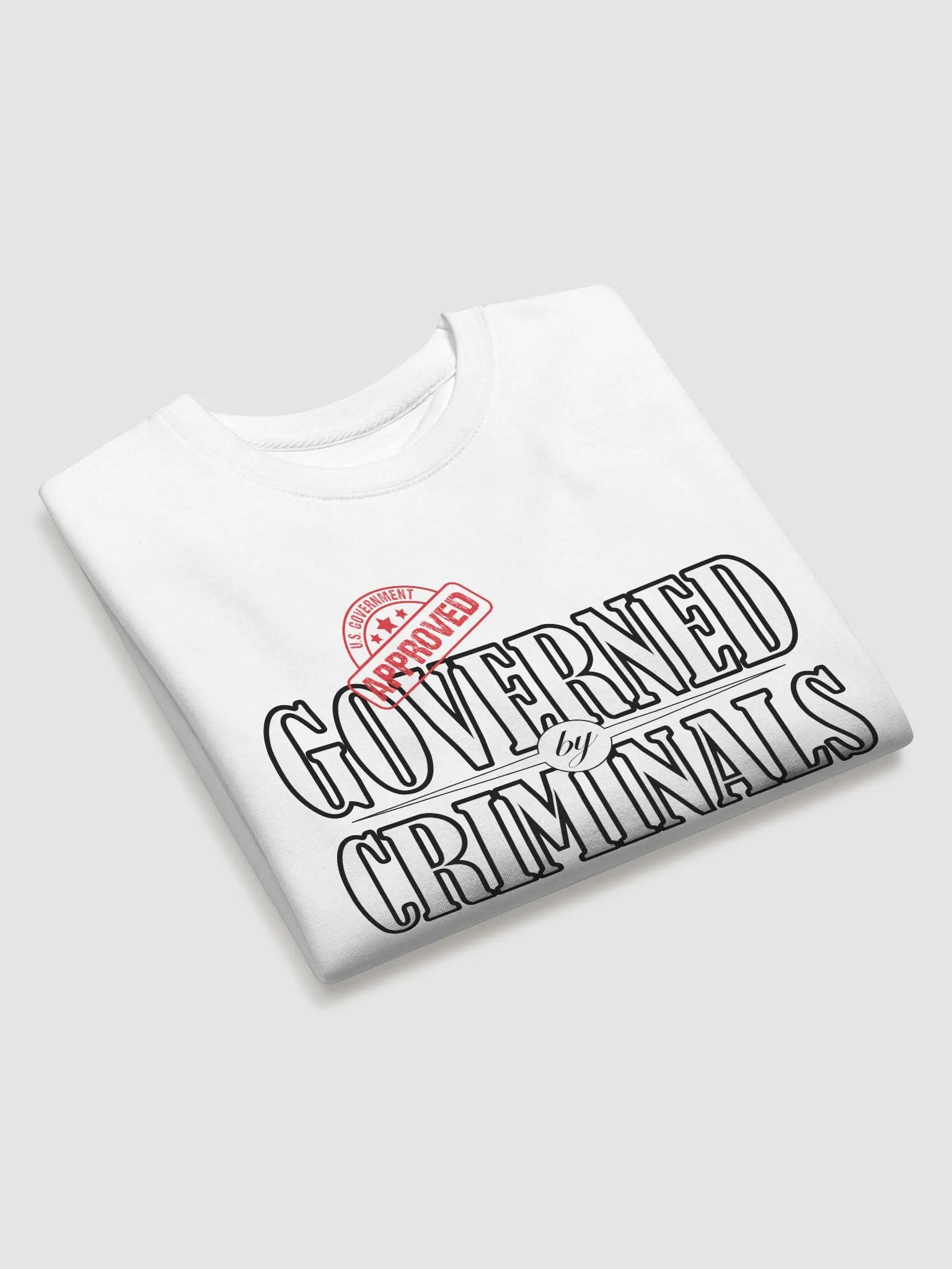 Governed By Criminals - U.S. Approved - Cotton Heritage Premium Sweatshirt product image (4)