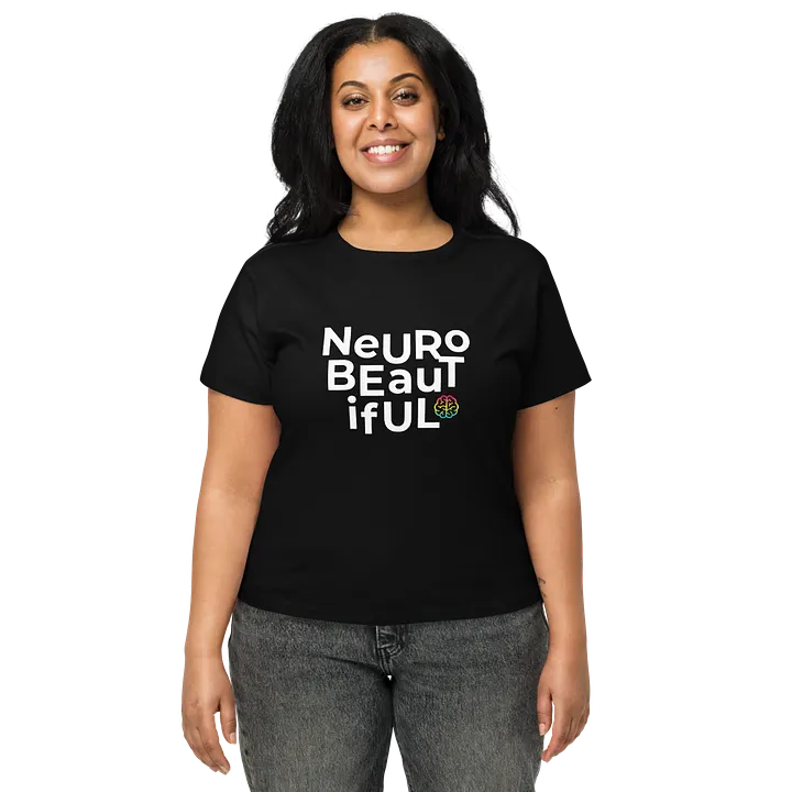 Neurobeautiful Brain High-Waisted Tee product image (1)