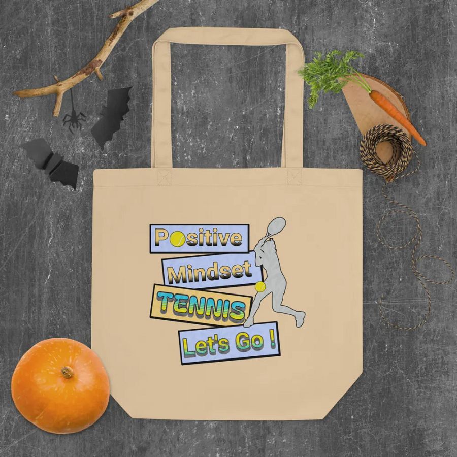 Positive Mindset Tennis Tote Bag product image (4)
