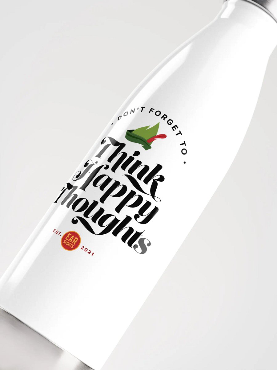 Happy Hydration Bottle (White) product image (7)
