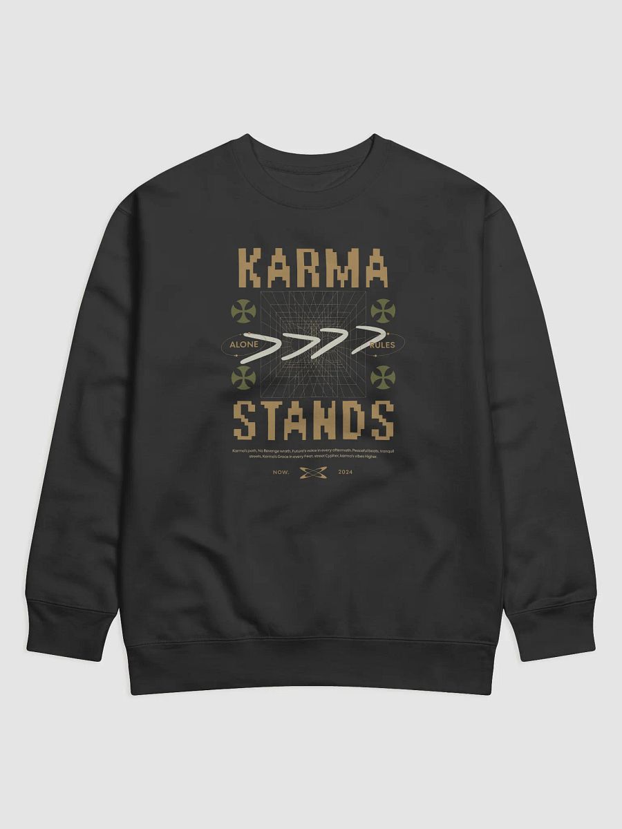 Karma Stands Geometric Sweatshirt product image (1)