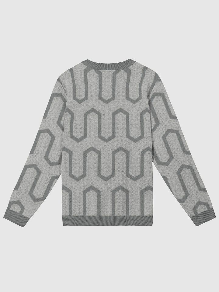Geometric Mosaic Jacquard Crewneck product image (8)