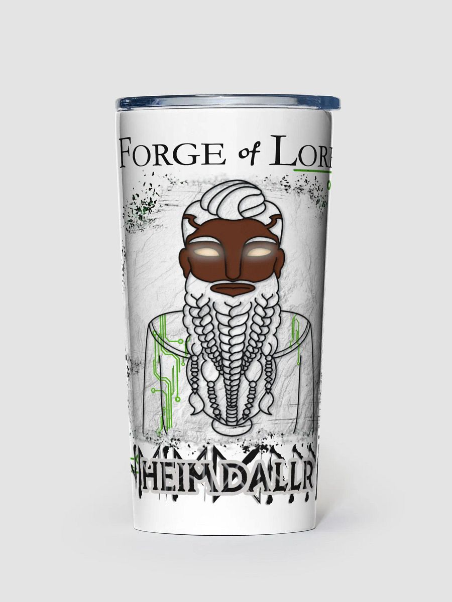 Heimdallr Has a Stainless Steel Tumbler! || Forge of Lore product image (1)