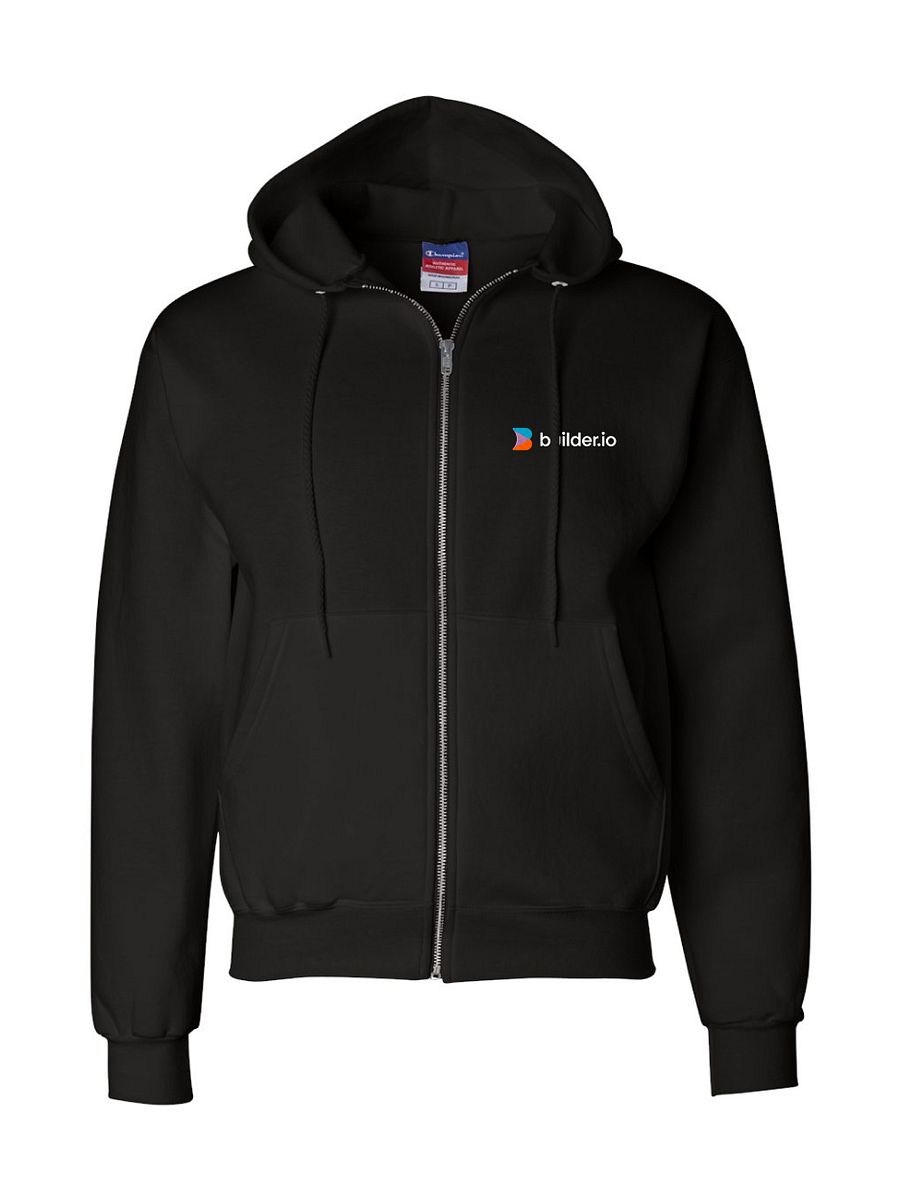 Builder.io - Adult Powerblend® Full-Zip Hooded Sweatshirt product image (1)