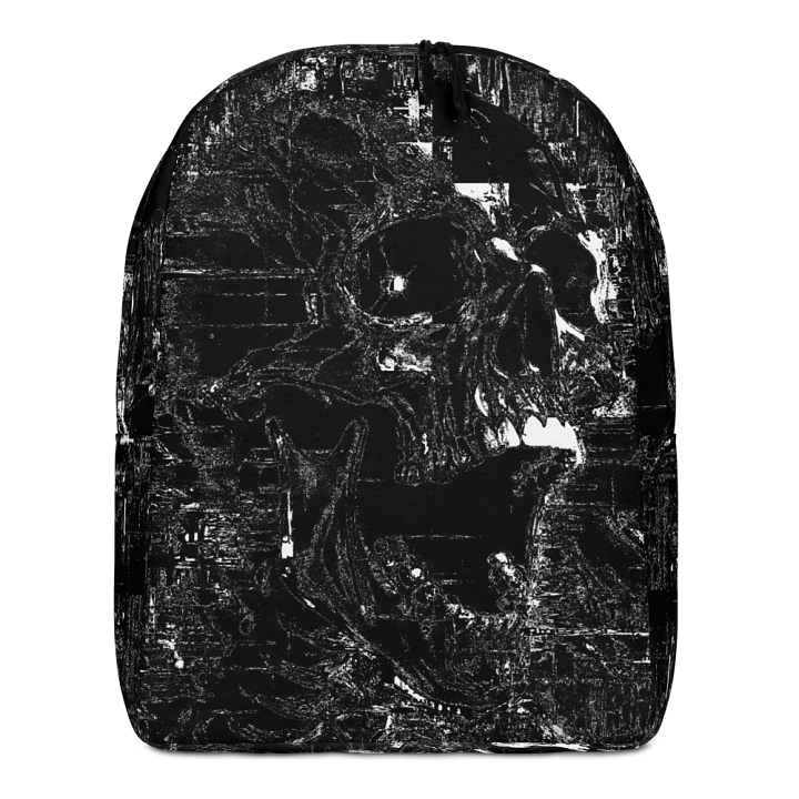 Distorted Chaos All-Over Print Minimalist Backpack Sublicolor 601A product image (1)
