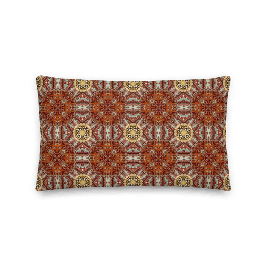Arabesque premium pillow (Reversible and in 3 sizes/shapes) product image (1)