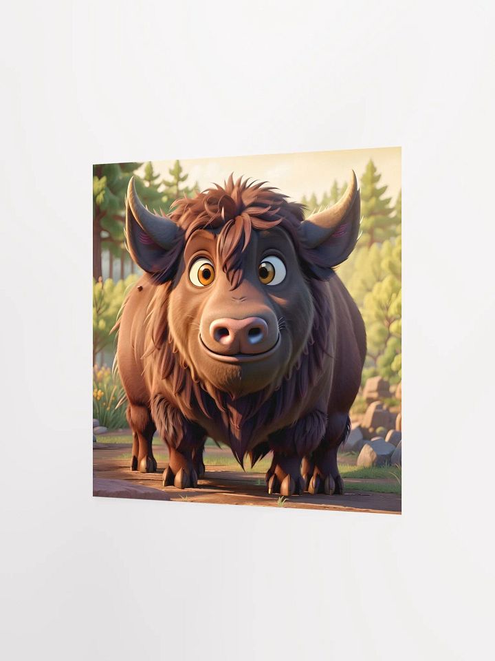Endangered Species - Mexico - Bison Poster product image (2)