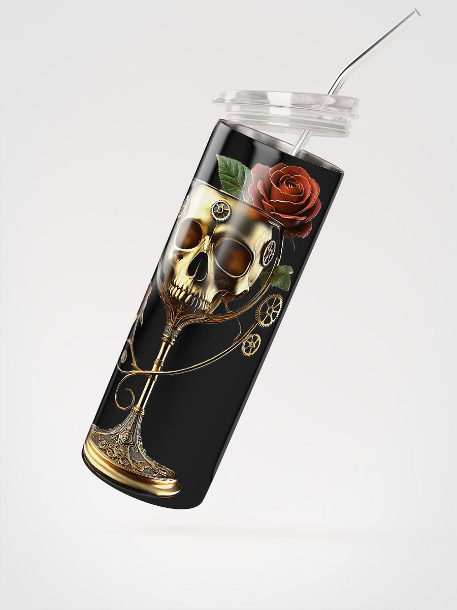 Skull, Wine & Roses Tumbler product image (2)