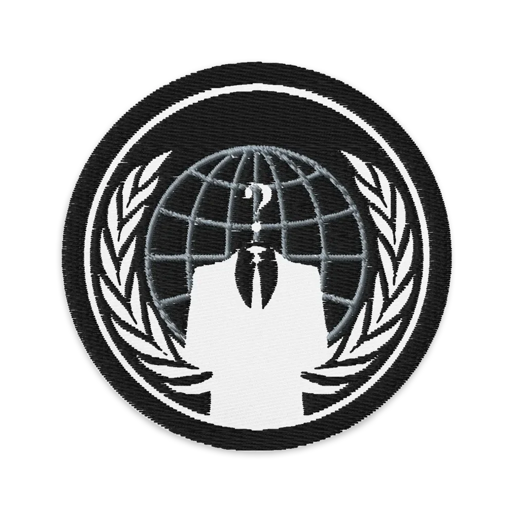 Anonymous Patch Gray & Black product image (1)