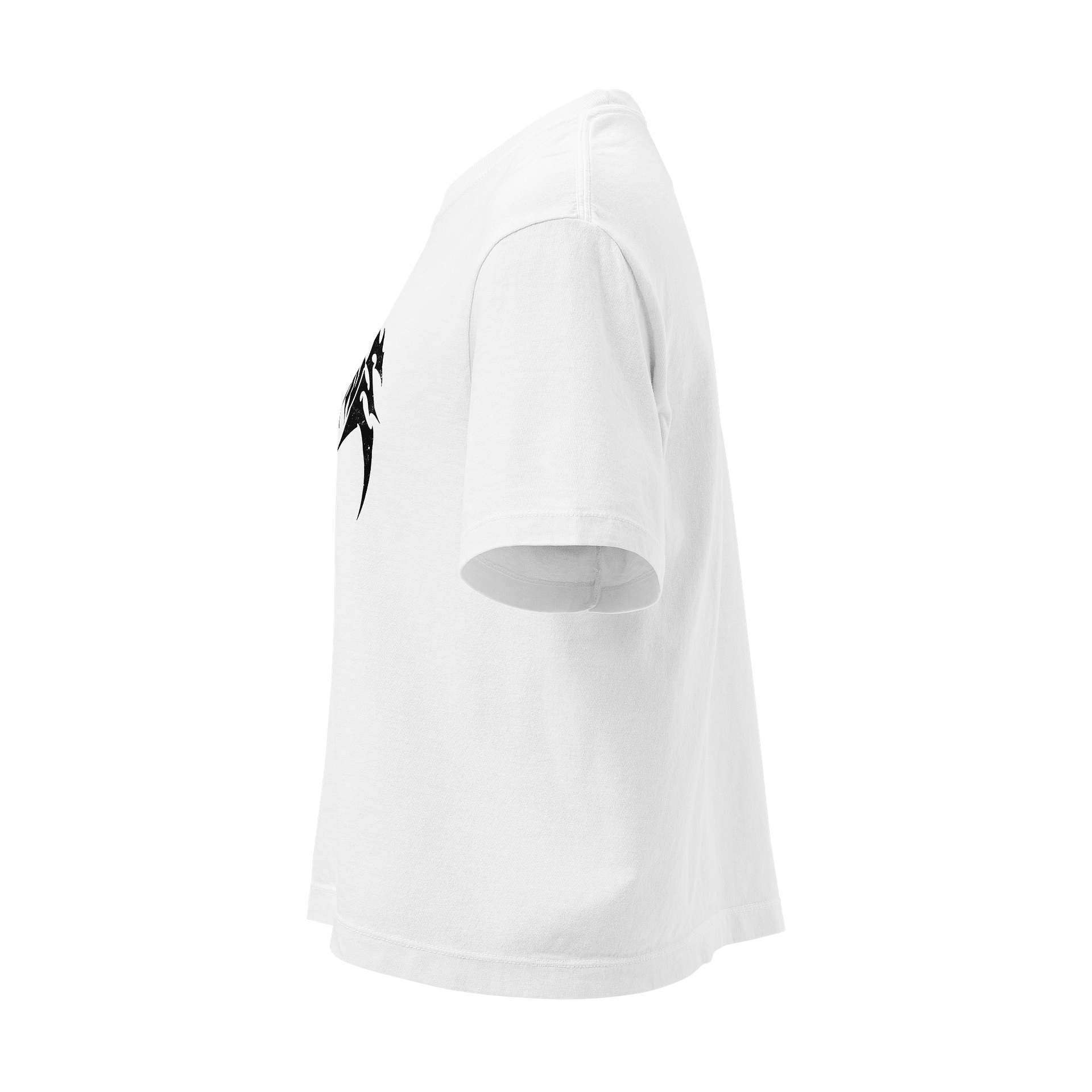 Women's Grunge Tee - Black product image (3)