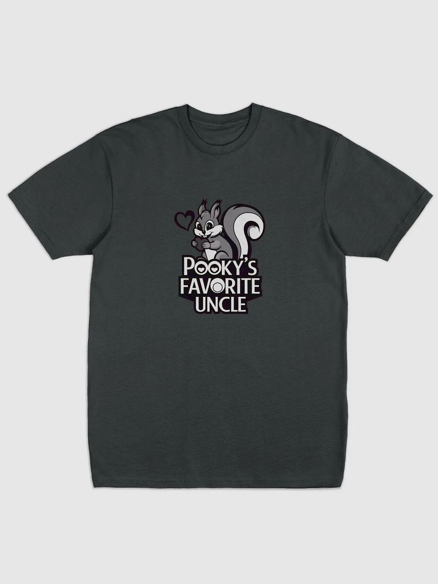 Super Soft and Comfy Traditional Tee: Pooky's Favorite Uncle B&W product image (1)