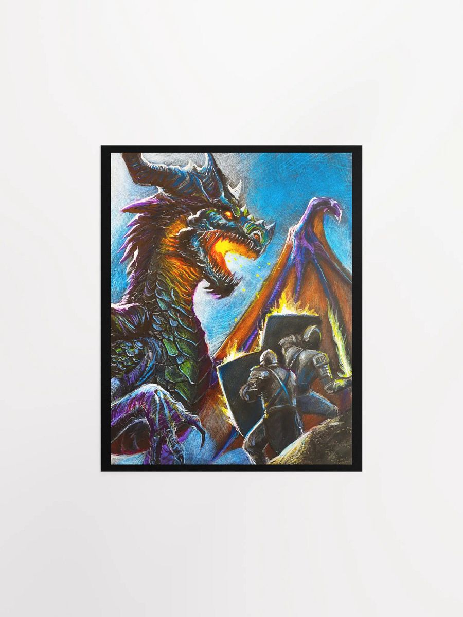 Dragon's Fury Matte Print product image (1)
