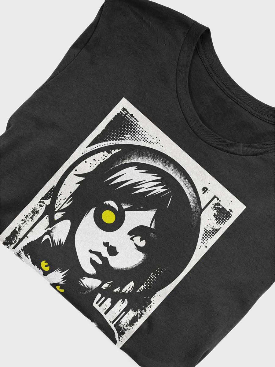 "Anarchic Feline Crew" Gothic Punk Graphic Unisex T-Shirt product image (2)