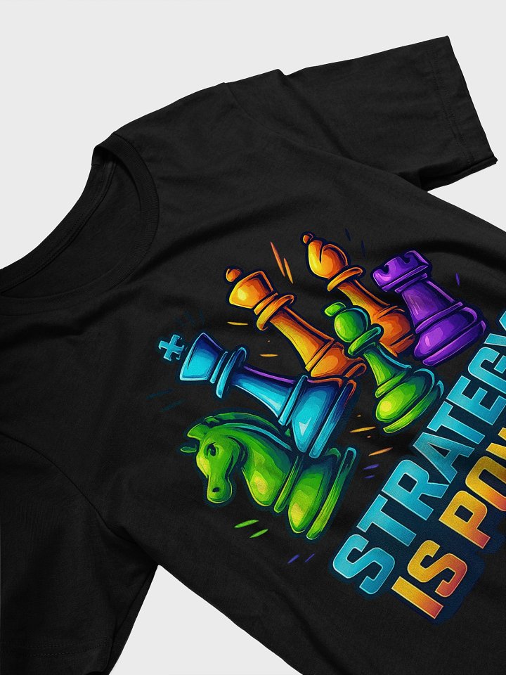 Strategy Is Power Tee product image (2)