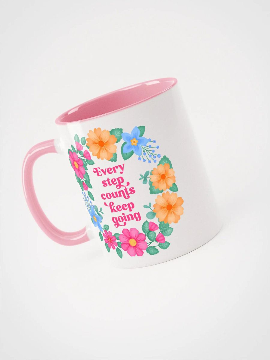 Every step counts keep going - Color Mug product image (3)