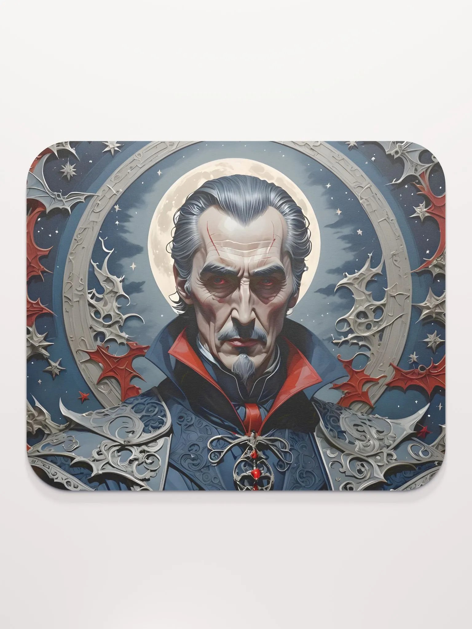 Gothic Moonlit Vampire Mouse Pad product image (2)