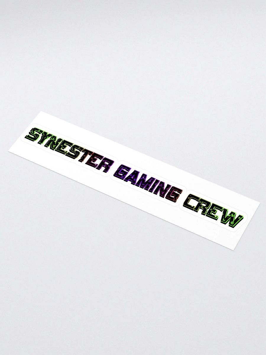 Synester Gaming Crew Vinyl Sticker 💀🎮 product image (3)