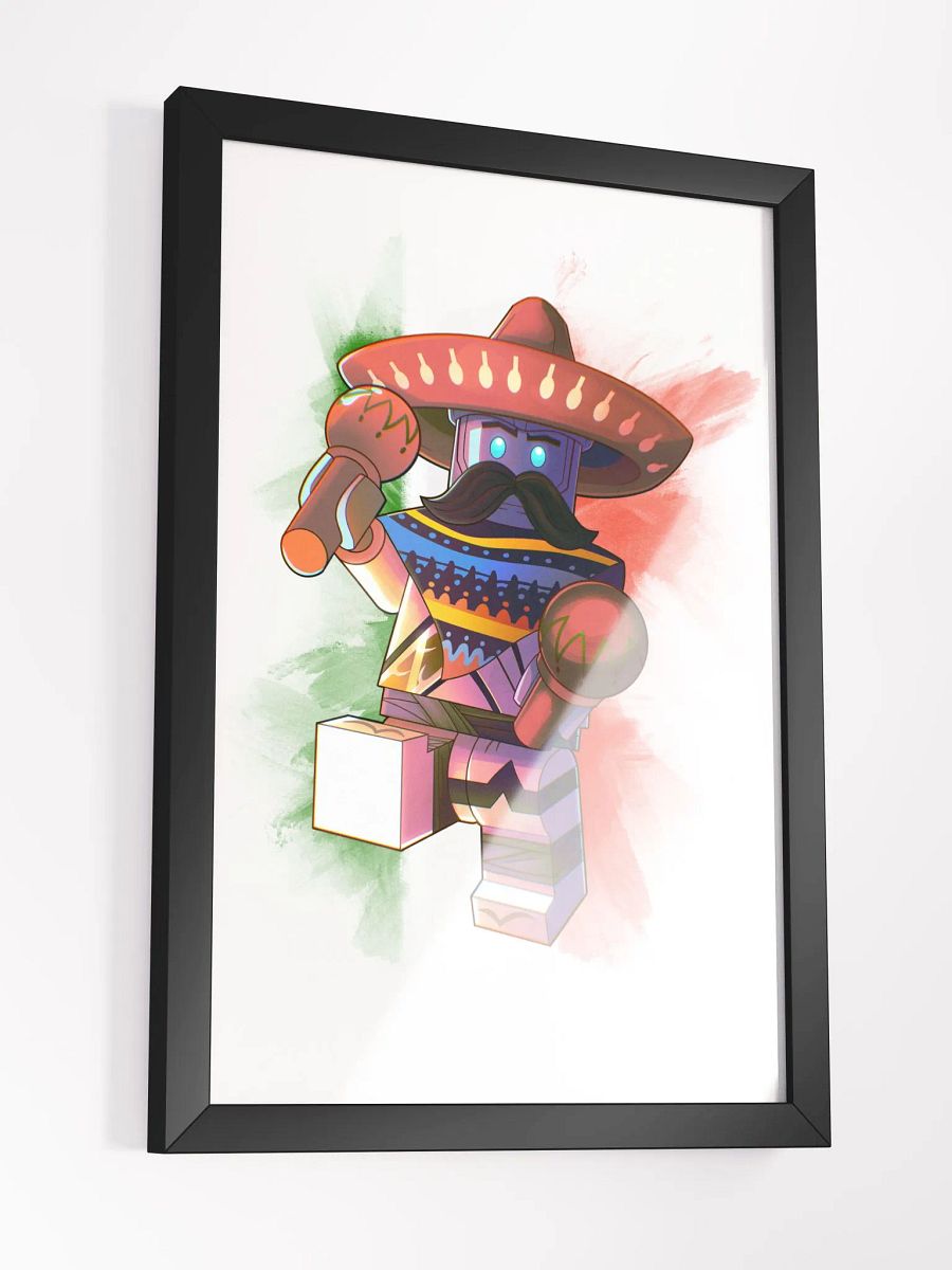 Titanium Taco (Vers. 2) Framed Matte Poster product image (5)