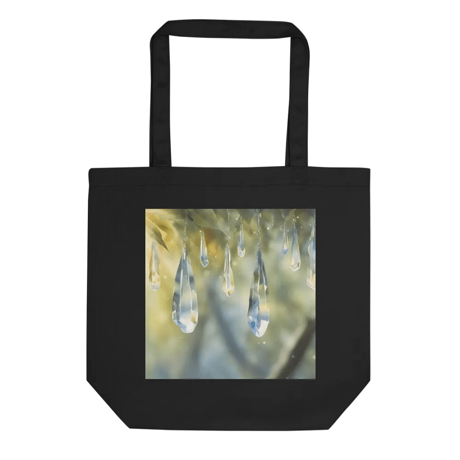 Crystal Clear, Organic Cotton Twill Tote Bag product image (1)