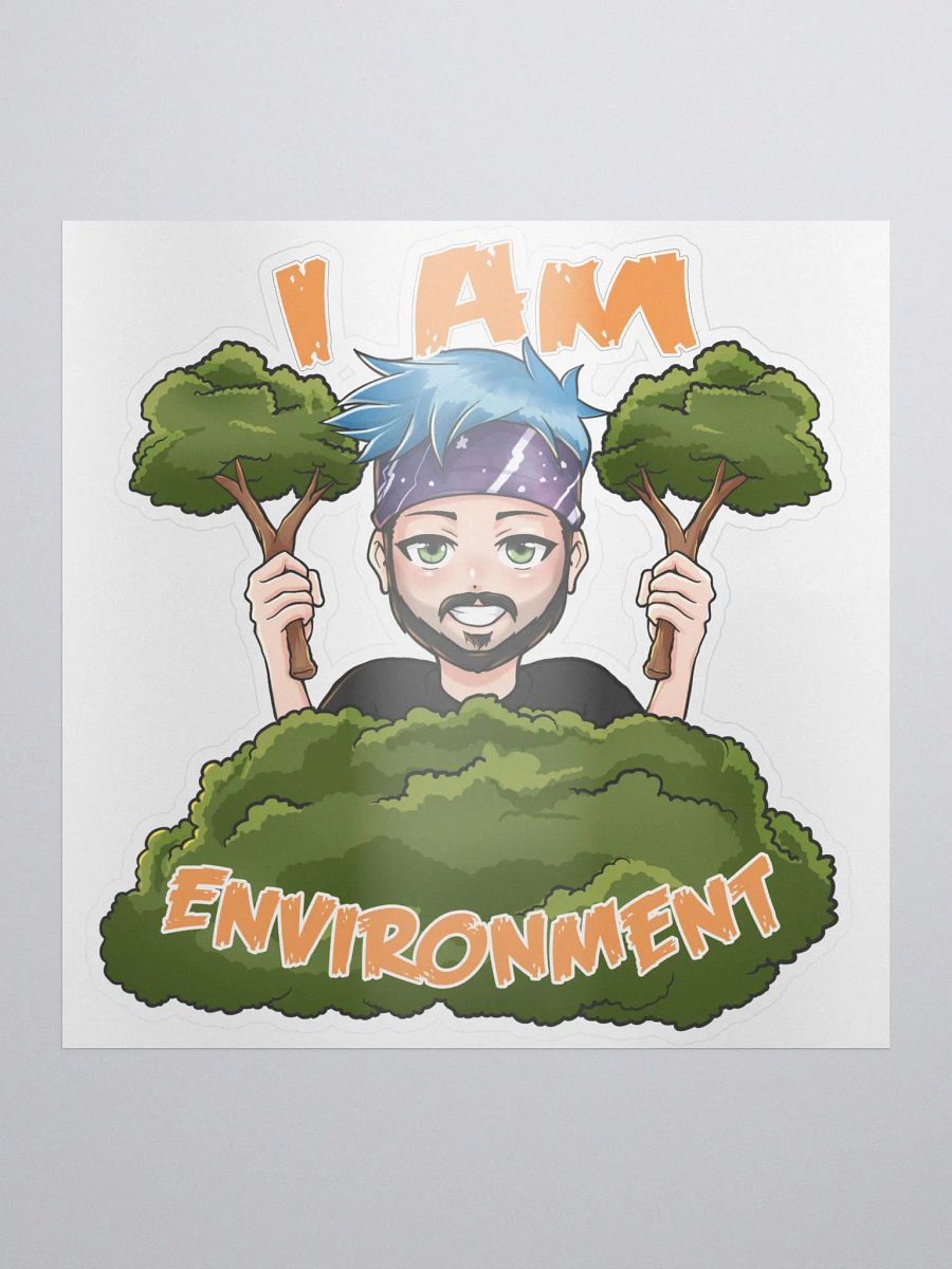 I am environment Sticker! product image (1)
