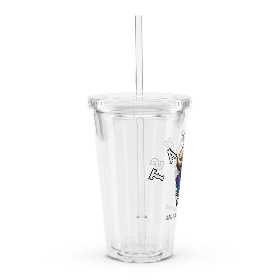 Taurus - Zodiac Double Wall Clear Plastic Tumbler product image (3)
