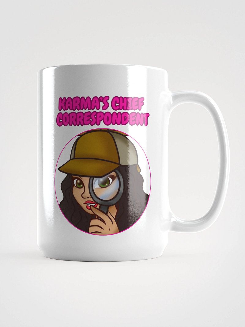 Karma’s chief correspondent mug