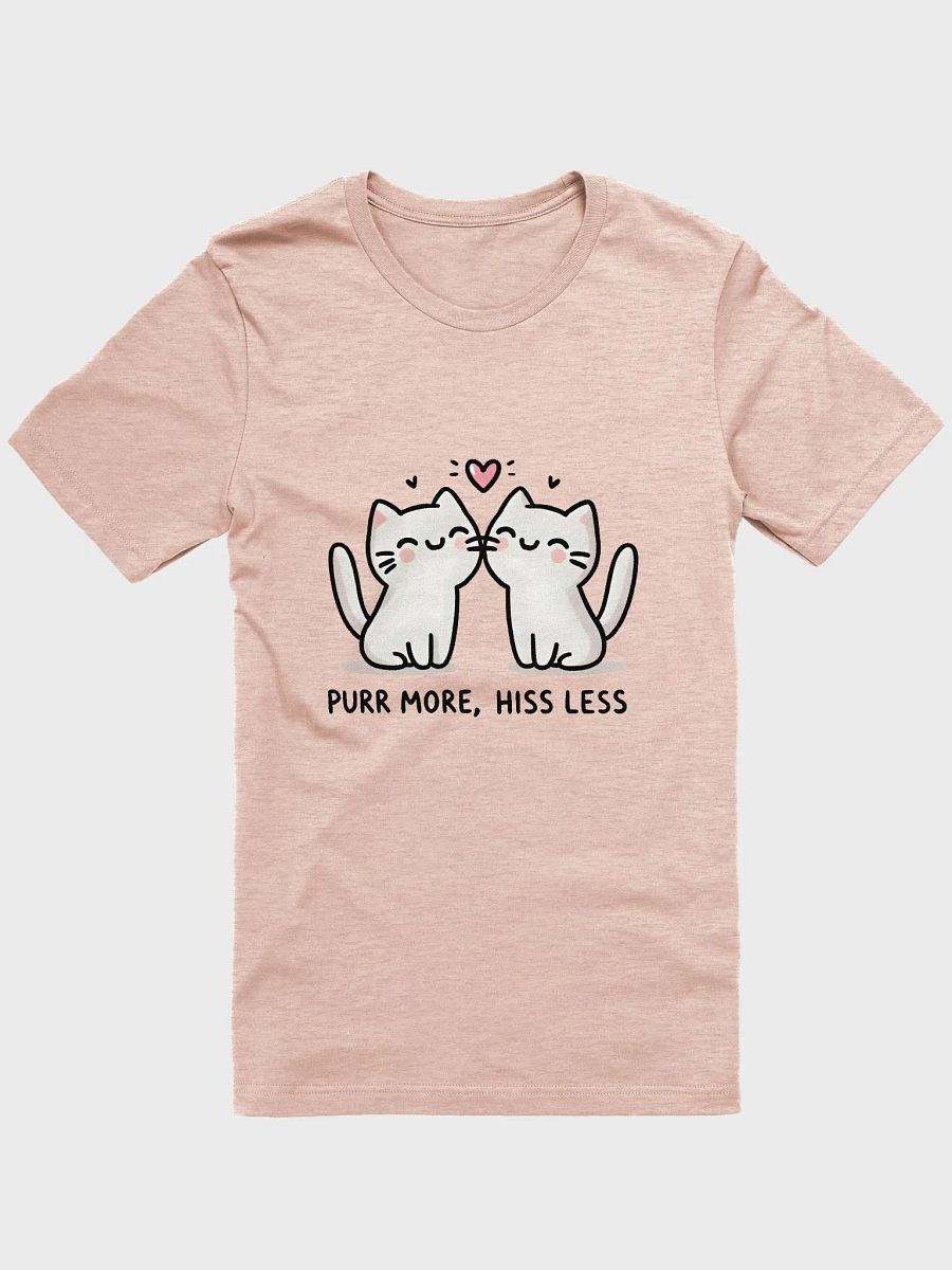 Purr more, Hiss less t-shirt product image (1)