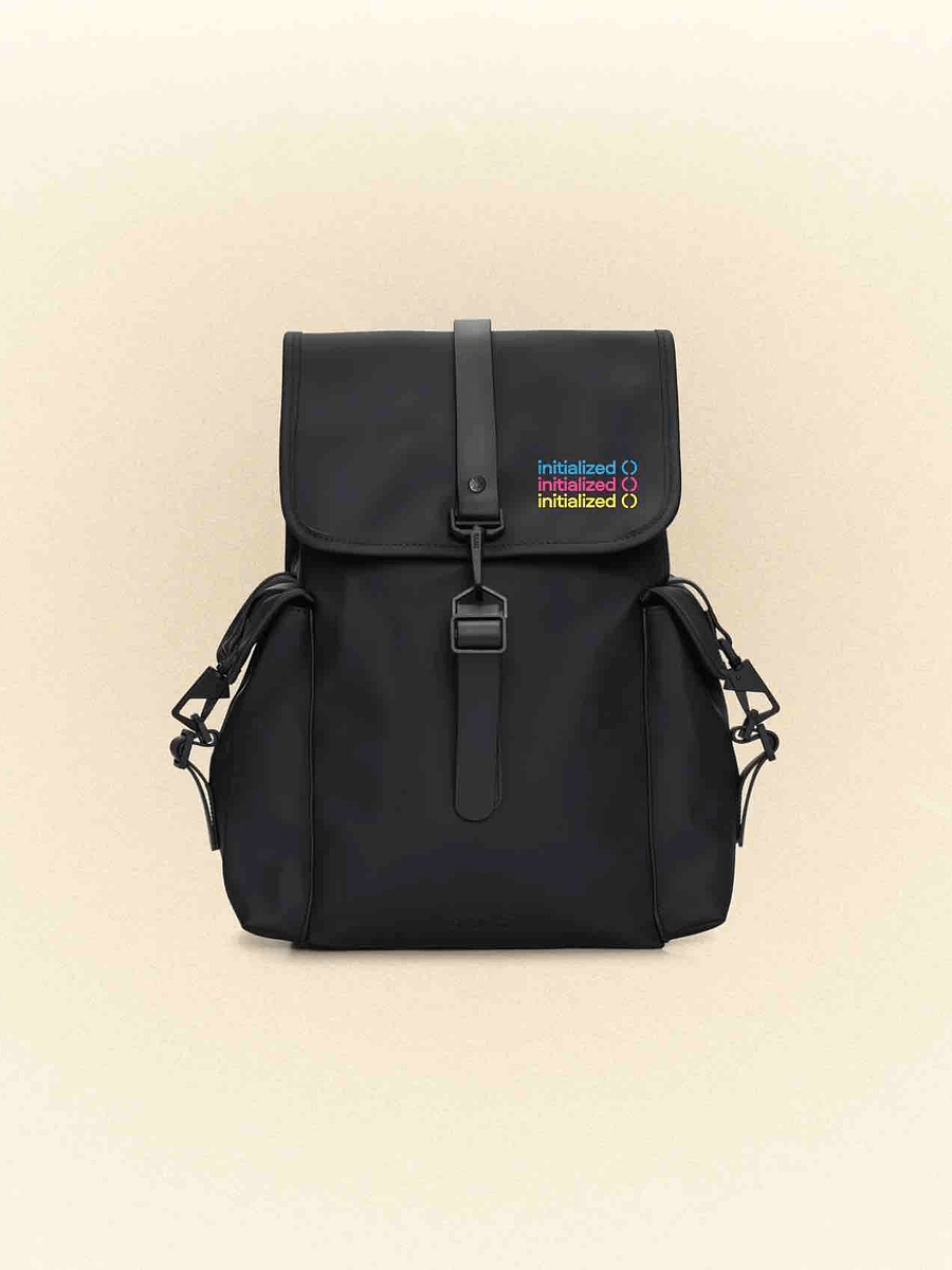 Initialized LP Backpack (Black) product image (1)